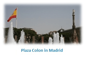 plaza colon in madrid
