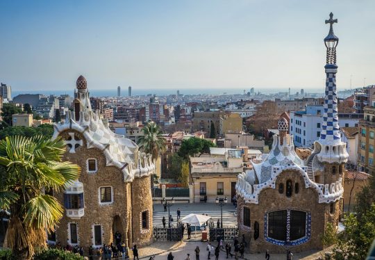 Barcelona Park guell travel in Spain
