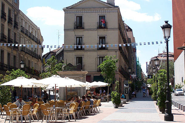 Downtown Neighborhoods in Madrid to live Barrio de las letras Madrid