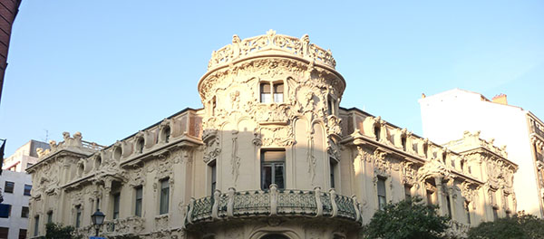 Downtown Neighborhoods in Madrid to live Palacio Longoria in Madrid 