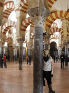 VIsiting a temple