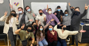 Picture of graduates from the TEFL course