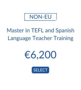 Master's in TEFL and Spanish Language Teacher Training